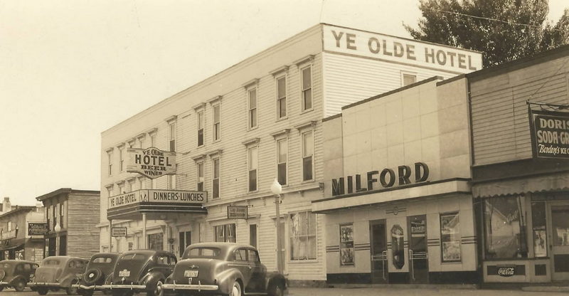 Milford Theatre - Historical Photo From Jim Crane (newer photo)